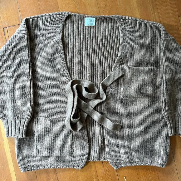 First Rite Alpaca Sweater Coat - Picture 2 of 3